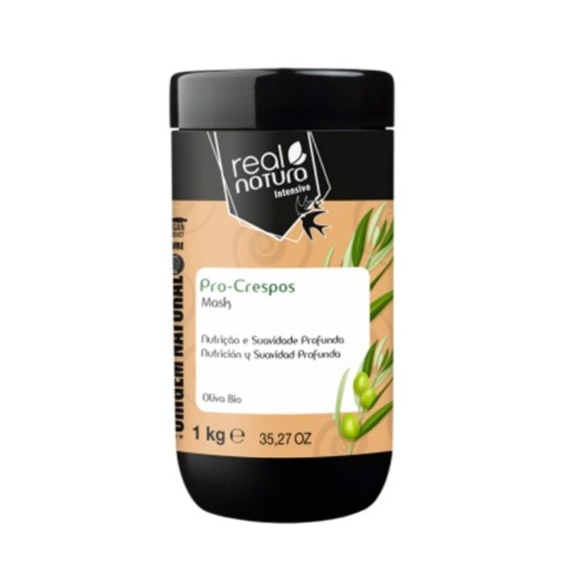 REAL NATURA - Pro-Crespos - Máscara Sem Sal 1000ml